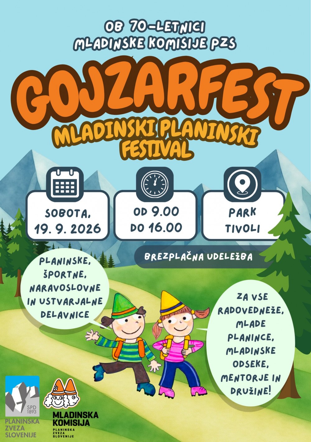 gojzarfest grafično vabilo
