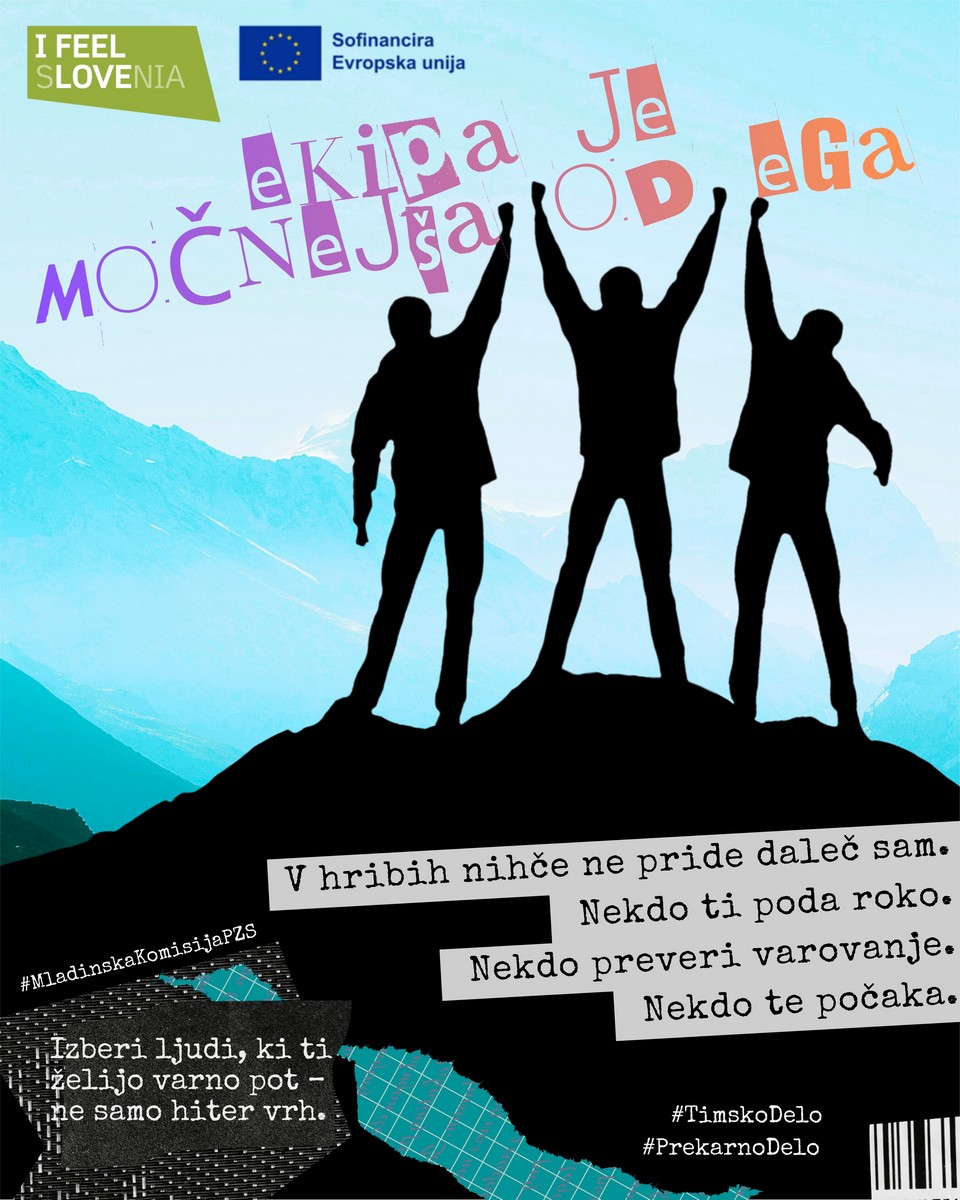 Ekipa je močnejša od ega