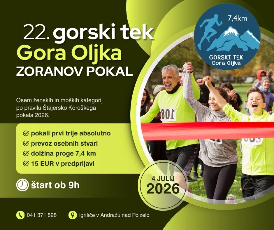 Gorski tek 2026 plakat