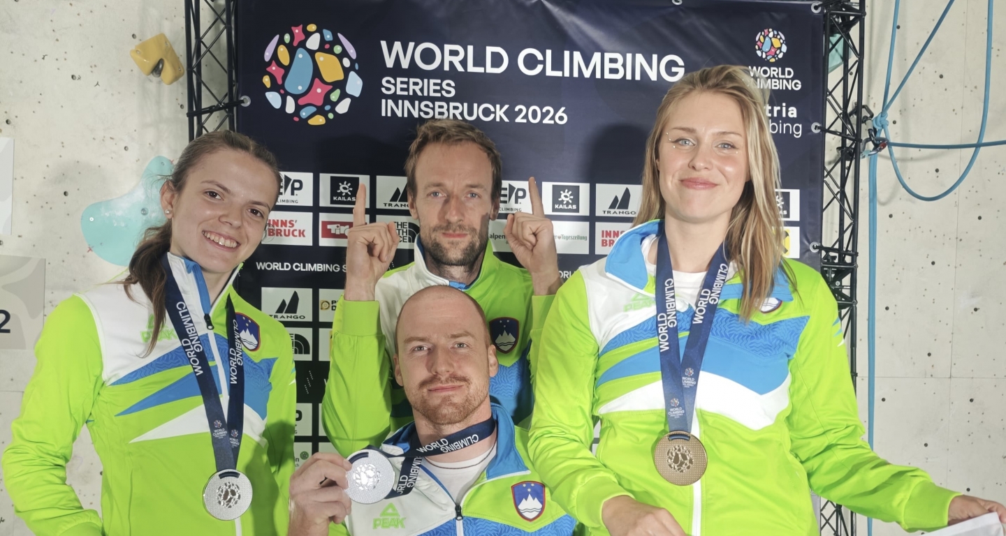 Purkart in Arh srebrna, Smrekar bronasta v Innsbrucku 