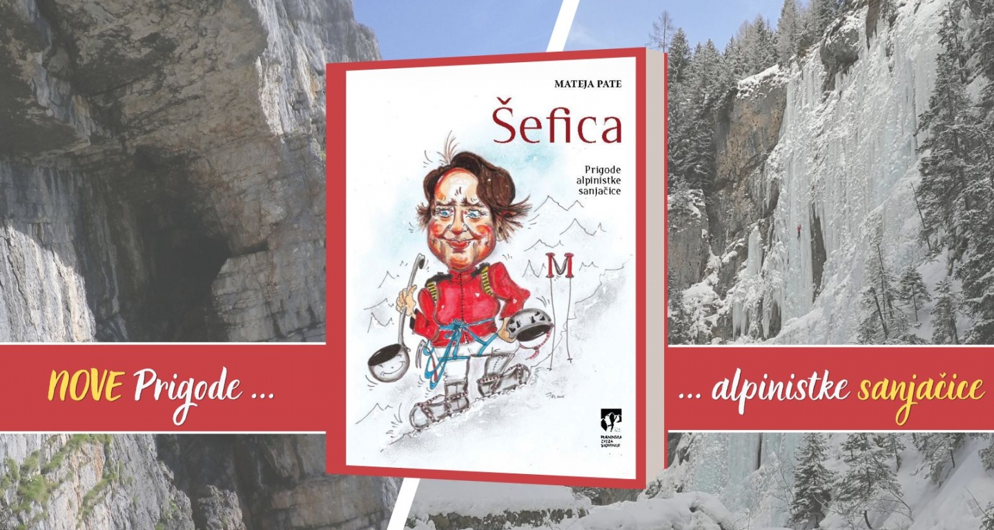 Knjiga Šefica - nove prigode alpinistke sanjačice