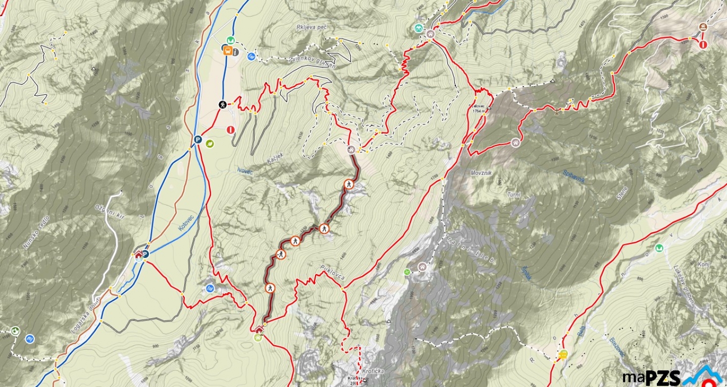 ZAPRTA POT | Plesnikova planina - Klemenča jama