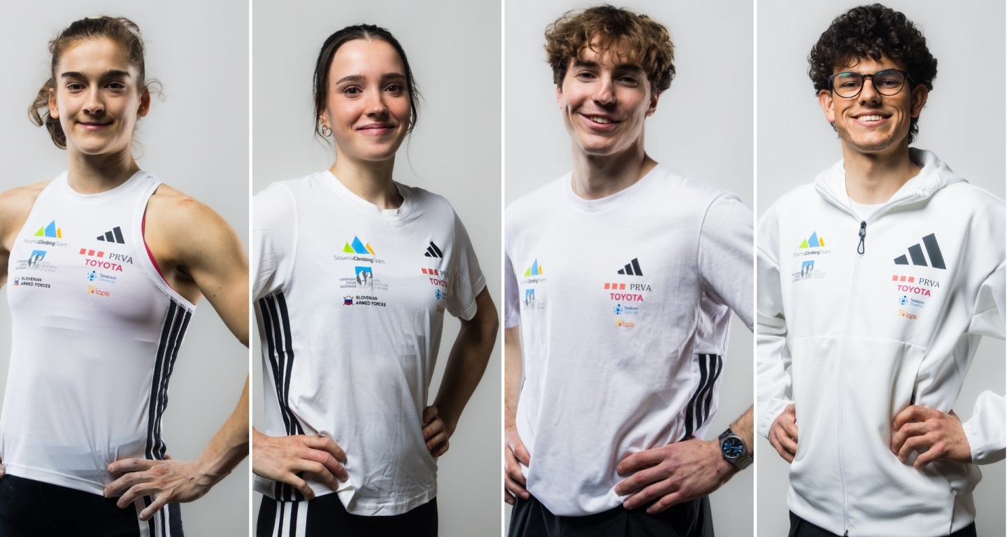 Lucija Tarkuš, Rosa Rekar, Gorazd Jurekovič in Lovro Črep državni prvaki 2026 v športnem plezanju