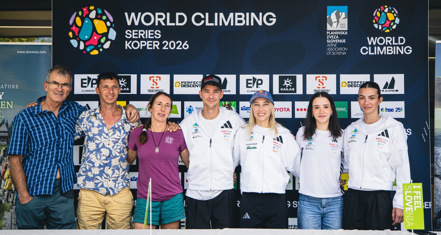 30 let svetovnega pokala v težavnostnem plezanju v Sloveniji - spoznajte slovenske finaliste