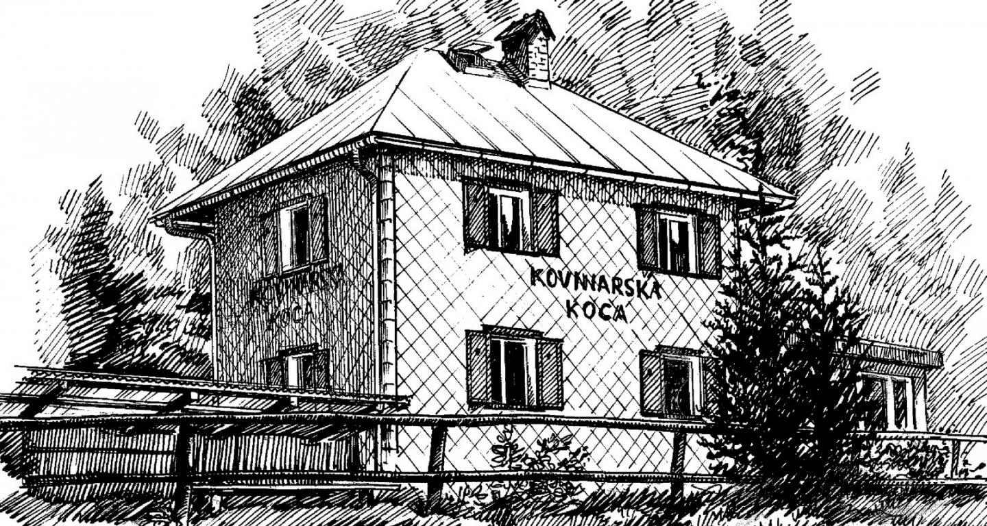 Delo v koči | oskrbniški par v dolini Krma