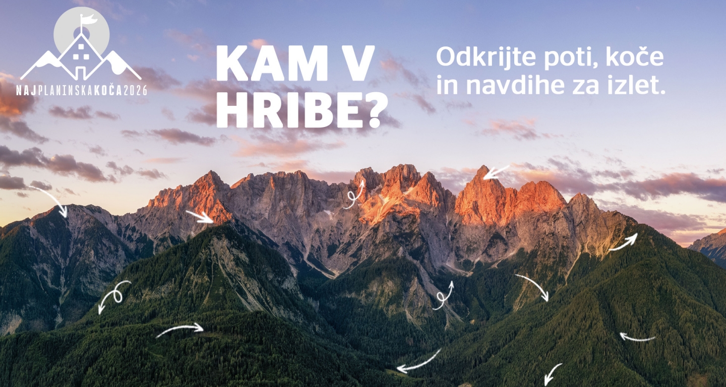 Naj planinsko kočo izbiramo že dvanajstič