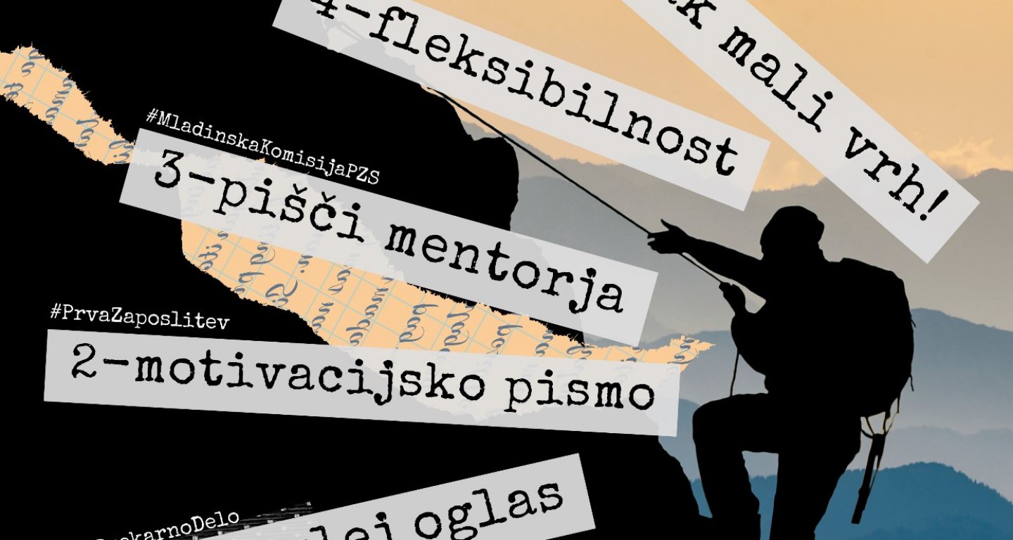 5 postankov na poti do prve zaposlitve