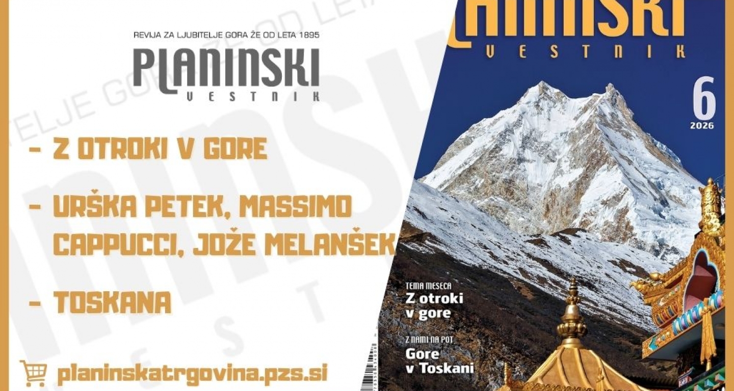 Planinski vestnik o vspodbujanju zahajanja v gore z otroki