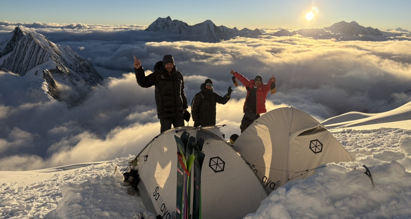 Alpinistična odprava Ski Manaslu | sporočila