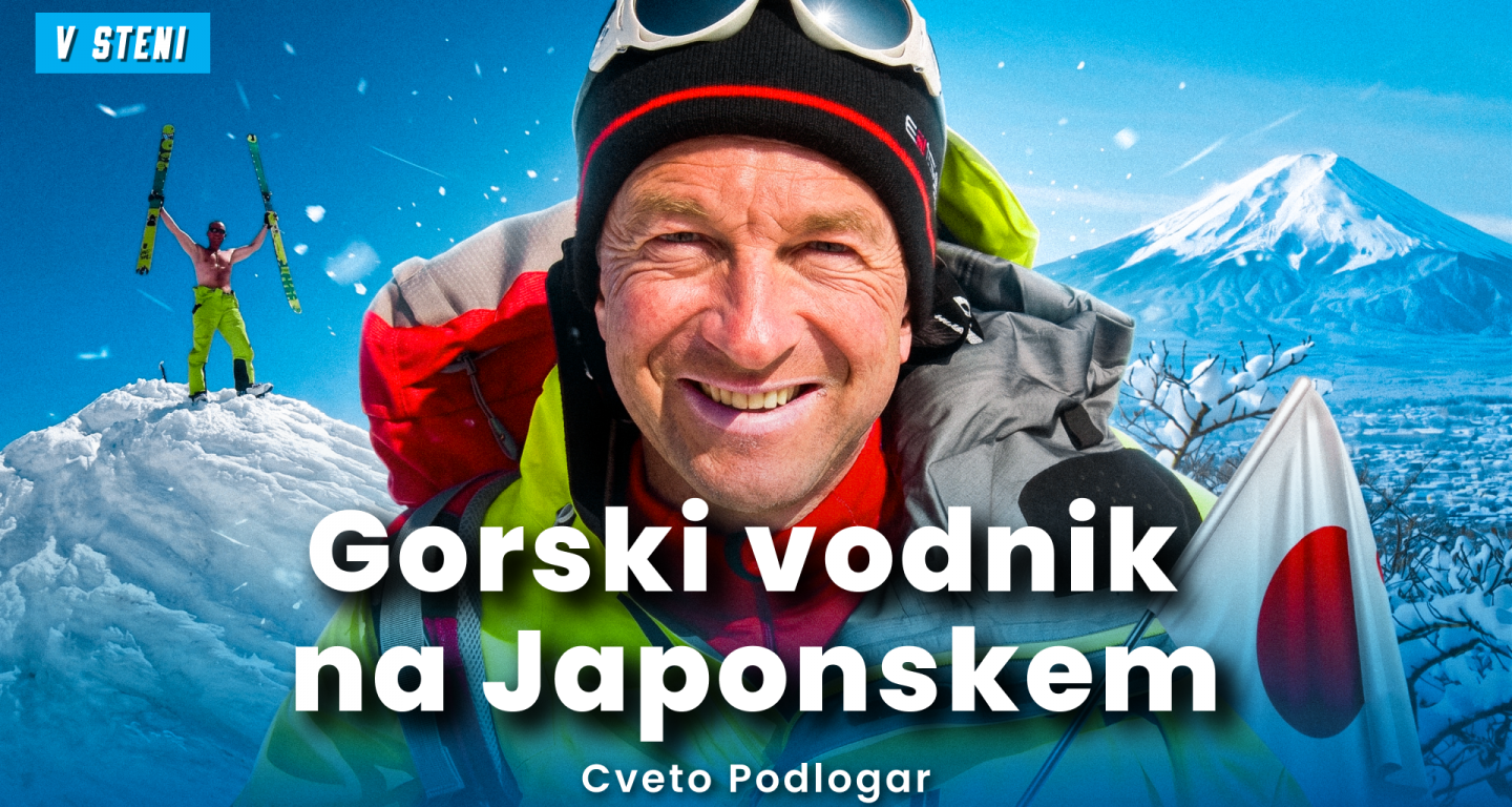 Cveto Podlogar: s Triglava na Fuji, 10 metrov snega in življenje na Japonskem