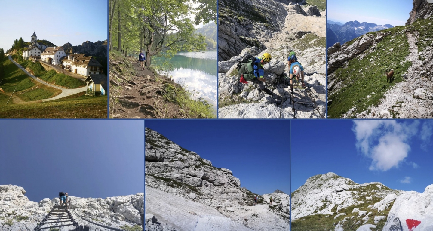 Spletna stran planinske poti SPDT Vertikala