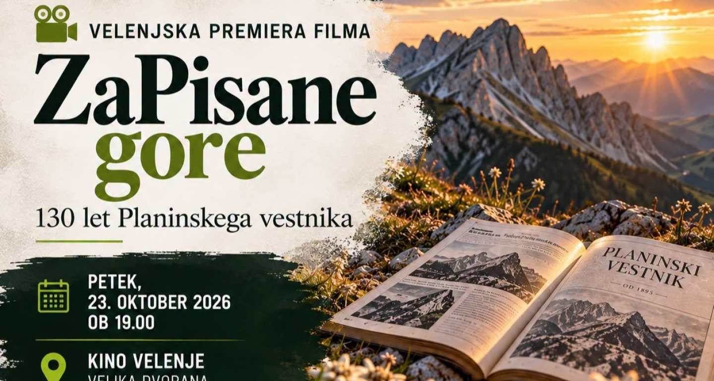 ZaPisane gore, 130 let Planinskega vestnika | Velenje